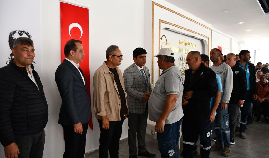 Gülnar Belediyesi bayramlaşma programı düzenledi