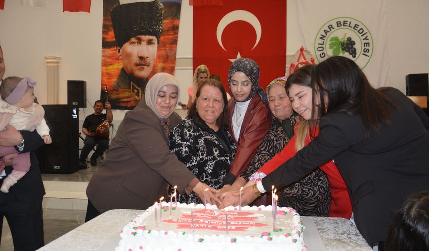 Gülnar Belediyesinden Anneler Günü etkinliği