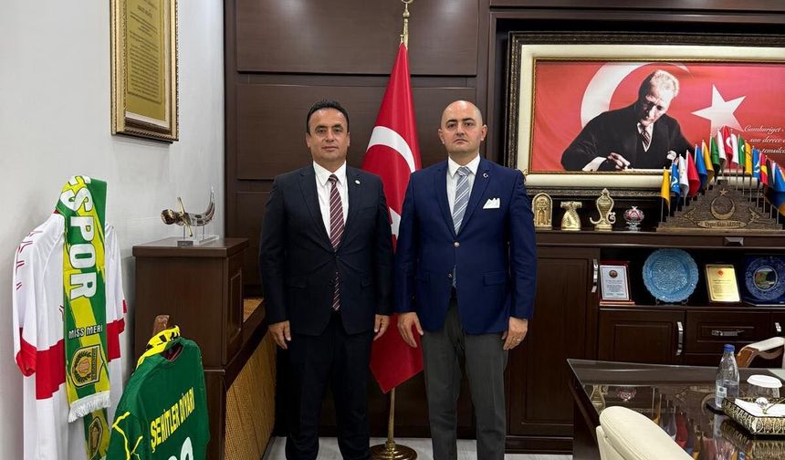 İbrahim Çerçi’den Başsavcı Arısoy’a Makam Ziyareti