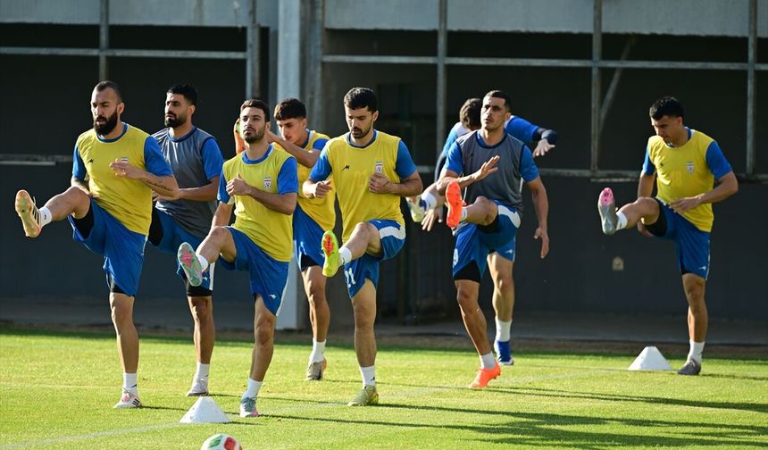 İran Milli Futbol Takımı'nın Antalya kampı sürüyor