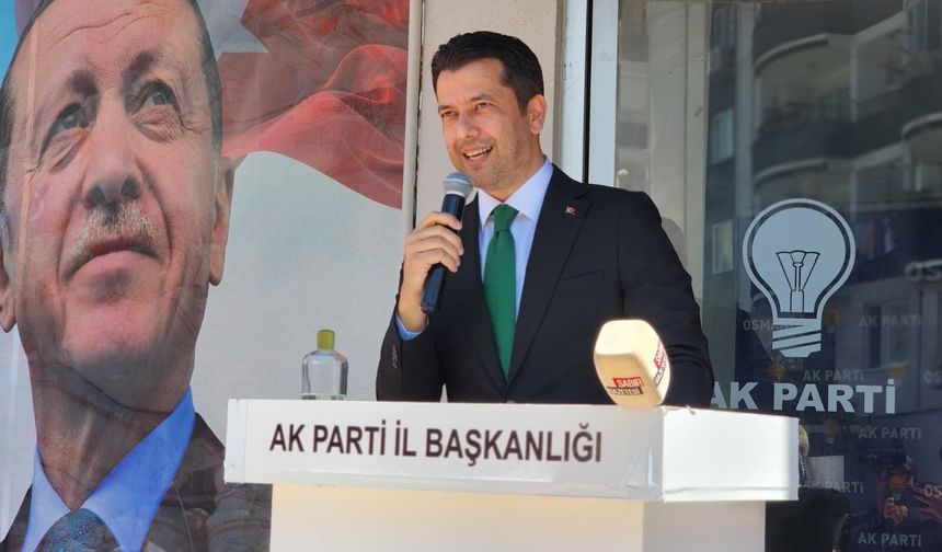AK Partili Kaya “Bizim Gündemimiz Hizmet”