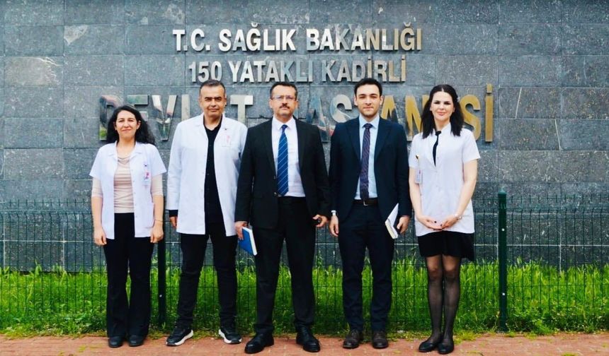 Kadirli Devlet Hastanesi’ne Üst Düzey Ziyaret