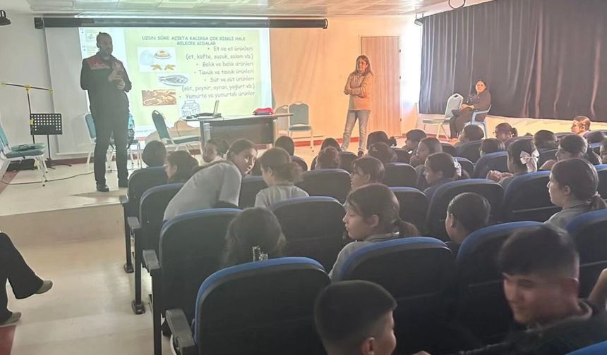 Kadirli İlçe Tarım Müdürlüğü’nden Öğrencilere Gıda Bilinci Eğitimi