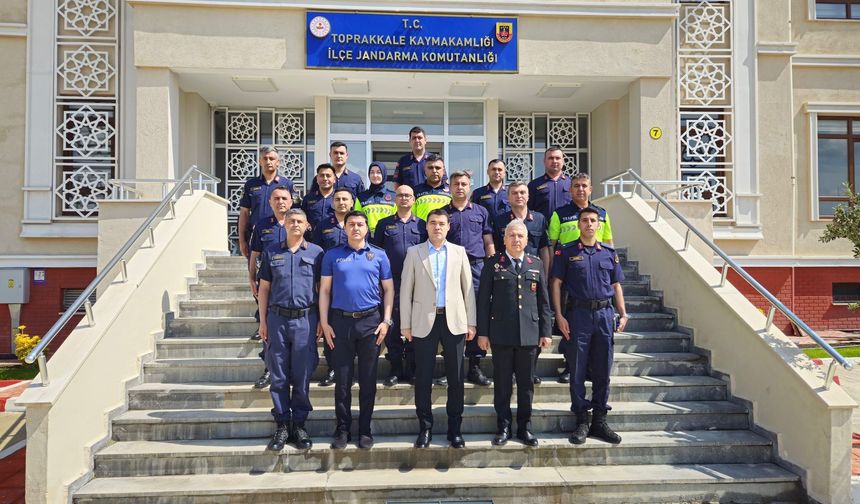 Kaymakam Özer’den Bayram Mesaisi Ziyareti