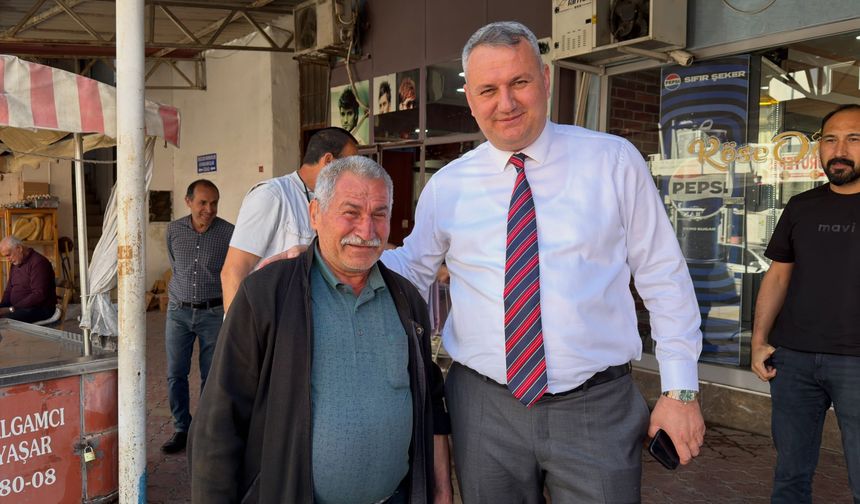 Düziçi Belediye Başkanı İba Esnafı Ziyaret Etti
