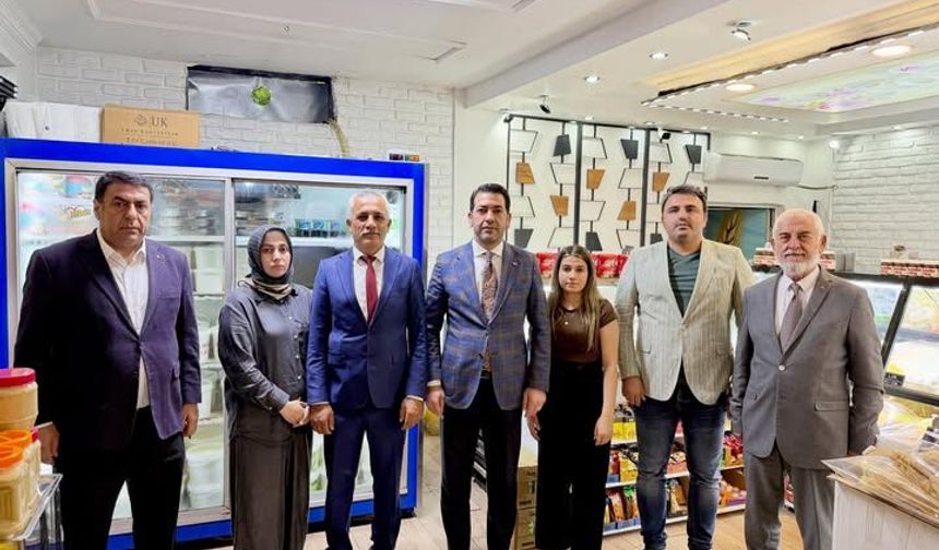 AK Parti Osmaniye Teşkilatından Esnaf Ziyareti