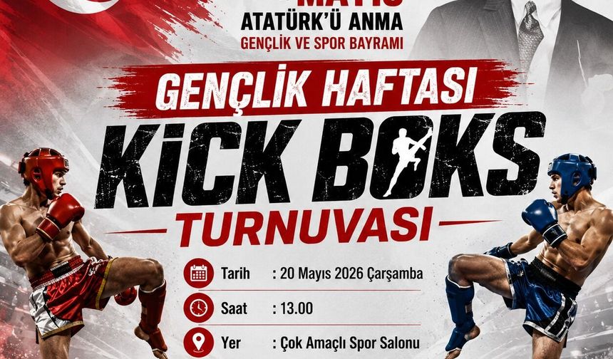 Osmaniye’de 19 Mayıs’a Kick Boks Heyecanı Yaşanacak