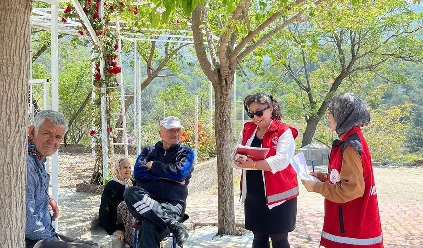 Osmaniye’de Sosyal Hizmet Ekiplerinden Köy Ziyareti