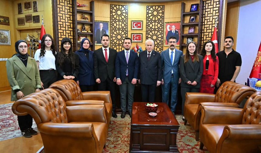 Osmaniye Vakfı’ndan Devlet Bahçeli’ye Bayram Ziyareti