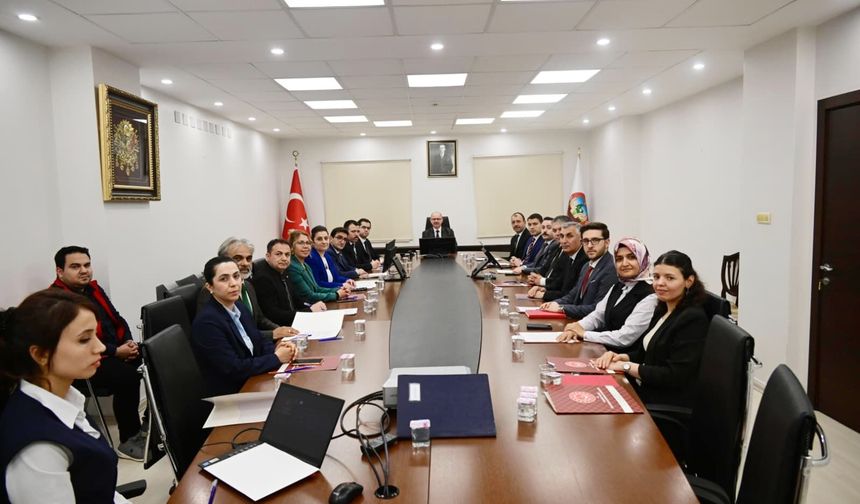 Osmaniye Valiliği’nde Sosyal Risk Haritaları Toplantısı Yapıldı