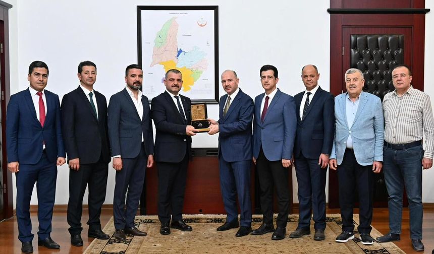 Osmaniye Ticaret Ve Sanayi Odası’ndan Vali Serdengeçti’ye Ziyaret