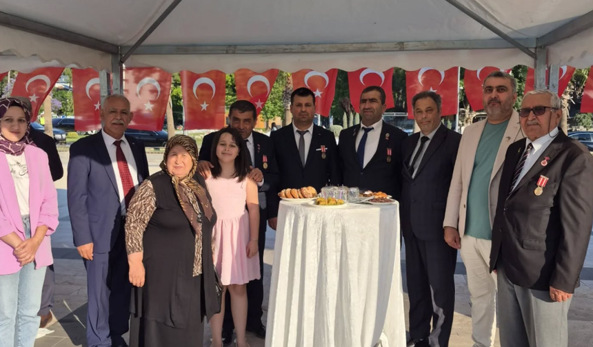 Şehit Aileleri ve Gaziler Derneği Osmaniye İl Başkanlığı Bayramlaşmada Yer Aldı