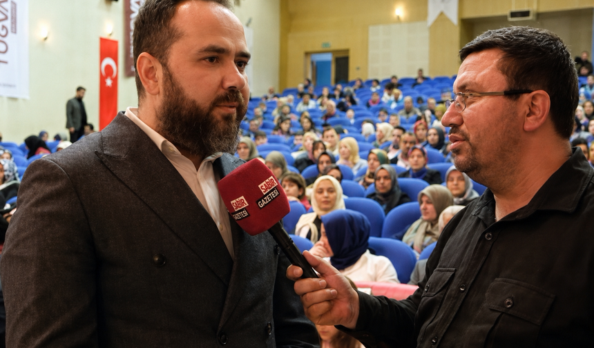 TÜGVA Osmaniye Başkanı  Gül, Sabır Gazetesi’ne özel açıklama