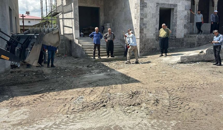 Türkmen Beldesi Merkez Camii’nde Bayram Hazırlığı