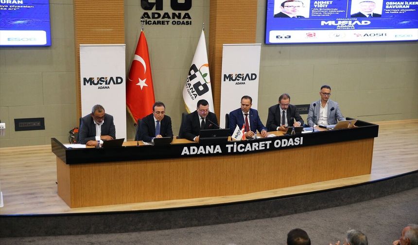 Adana'da 'Ekonomi ve Finans Zirvesi' düzenlendi