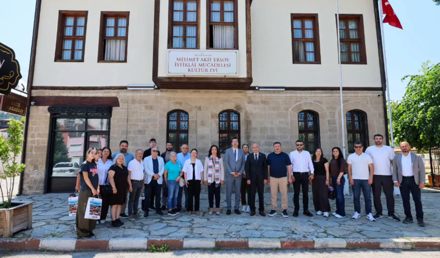 Vali Bilgihan AGF Heyetini Ağırladı