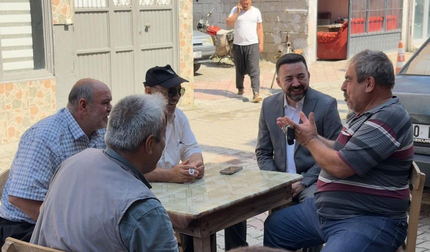 AK Parti Düziçi İlçe Başkanı Kararmaz Esnafın Nabzını Tuttu