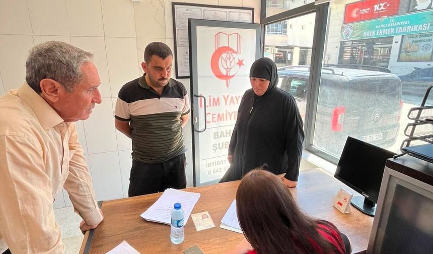 Bahçe’de YŞEY Kapsamında Ailelere Hane Ziyaretleri Yapıldı