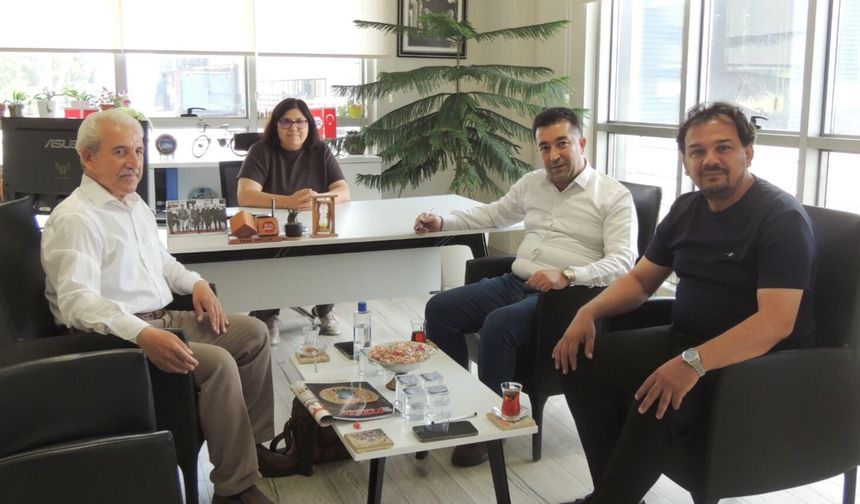 Başkan Cengiz'den İş İnsanı Demirel'e Anlamlı Ziyaret