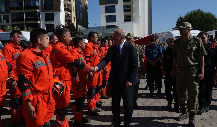 Çanakkale'de 'Yerel Düzey Fırtına, Dolu, Hortum Saha ve Masabaşı Tatbikatı' düzenlendi