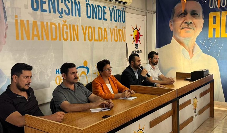 Erzin AK Parti İlçe Başkanlığı’nda Danışma Meclisi Toplantısı Yapıldı