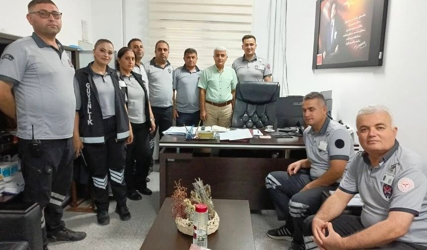 Kadirli Devlet Hastanesi'nde Özel Güvenlik Haftası Kutlandı