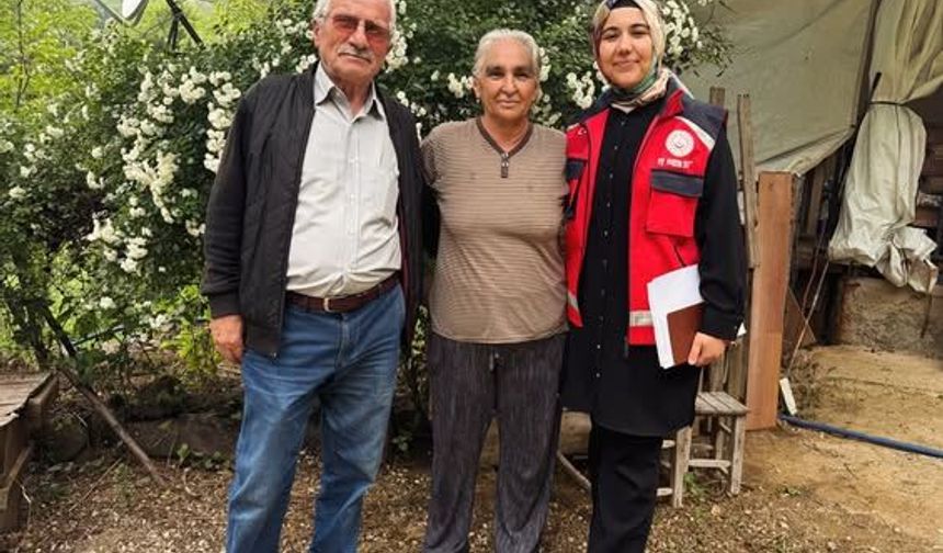 Kadirli’de Şehit Babasına Geçmiş Olsun Ziyareti