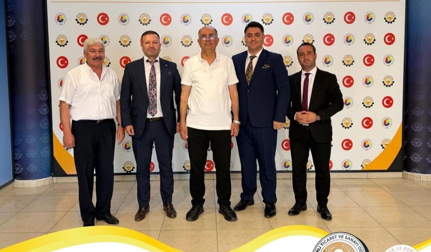 Kadirli İlçe Milli Eğitim’den Kadirli TSO’ya Ziyaret