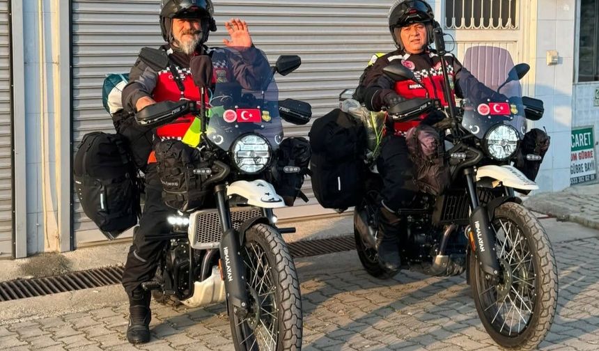 Kadirli’den Moğolistan’a Motosiklet Macerası