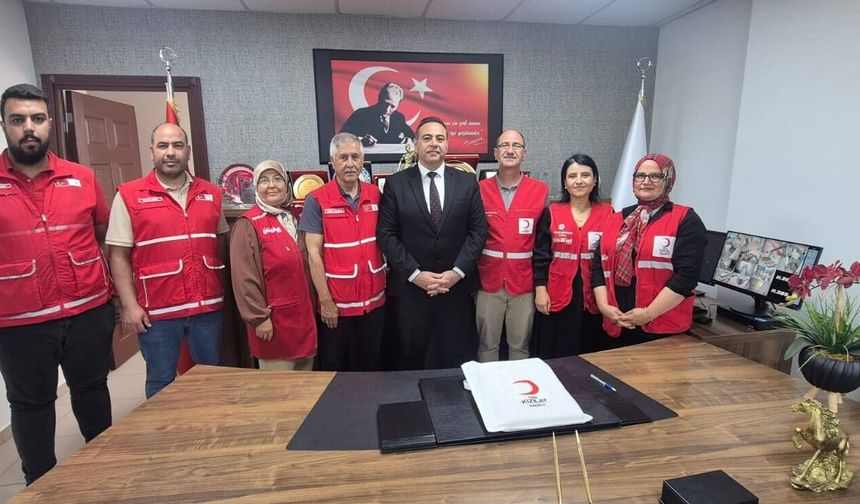 Kızılay’dan Denetimli Serbestlik Müdürlüğüne Ziyaret
