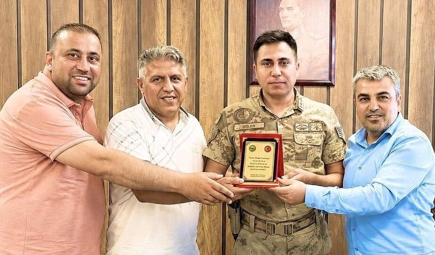 Mali Müşavir  Özsoy’dan Jandarmaya Anlamlı Ziyaret