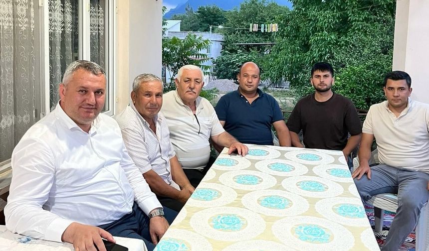 Düziçi Belediye Başkanı Mustafa İba’dan Hane Ziyareti
