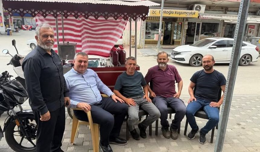 Düziçi Belediye Başkanı İba Esnafla Buluştu