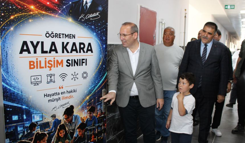 Okul saldırısında hayatını kaybeden Ayla öğretmenin adı bilişim sınıfında yaşatılacak