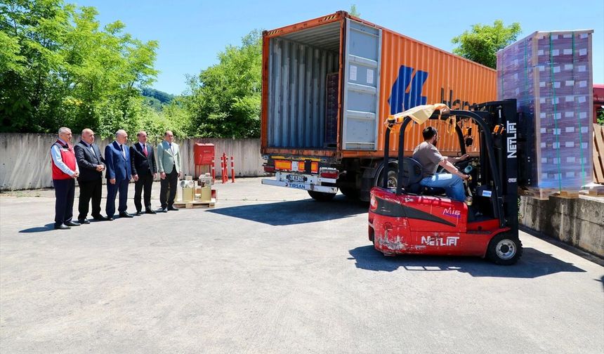 Ordu'dan İngiltere'ye 17 tonu aşkın bal ihraç edildi