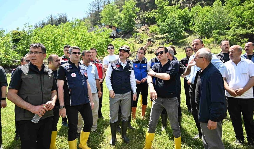 Osmaniye Bahçe’de Sel Sonrası Hasar Tespit Çalışmaları Başladı