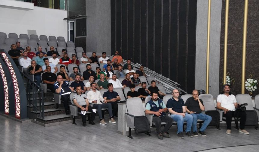 Osmaniye Belediyesi’nden Personeline Trafik Güvenliği Eğitimi