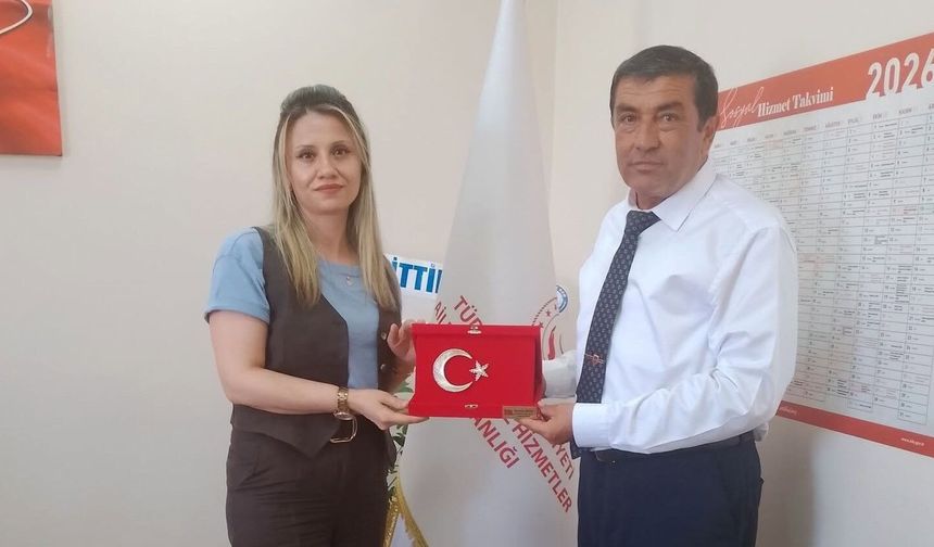 Osmaniye Şehit Aileleri ve Gaziler Derneği’nden ÇEKOM Müdürü’ne Ziyaret