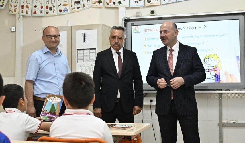 Vali Serdengeçti’den Mahmut Ali Kirmit İlkokulu’na Ziyaret