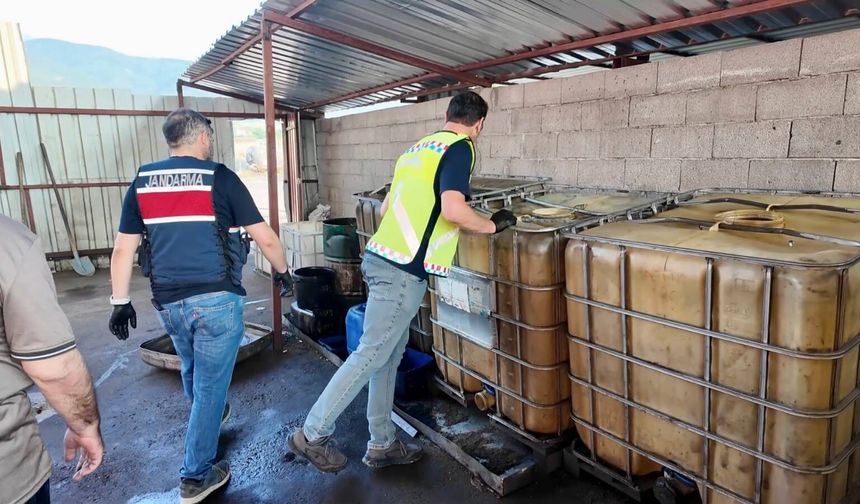 Osmaniye'de 4 bin 248 litre kaçak akaryakıt ele geçirildi