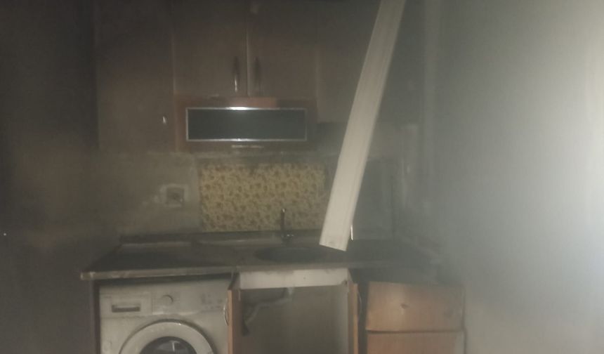 Osmaniye’de Apartta Korkutan Yangın