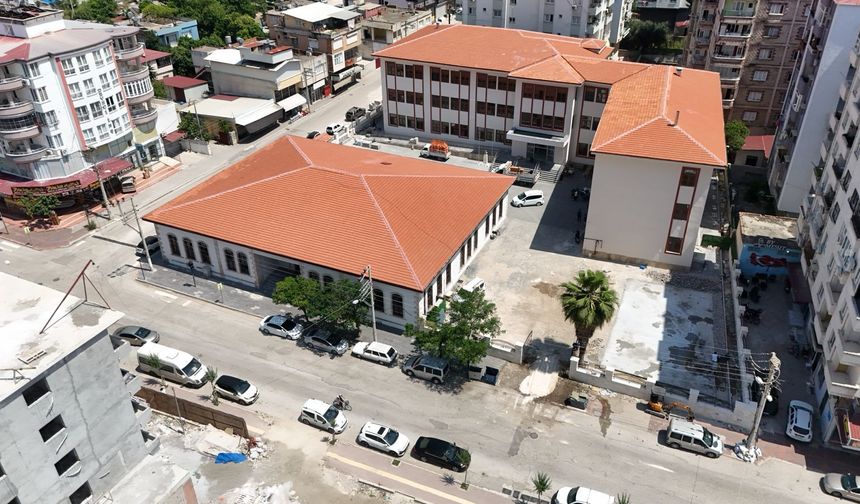 Osmaniye’nin Tarihi Okulu Korundu