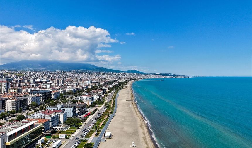 Samsun'da mavi bayraklı plaj sayısı 19'a yükseldi
