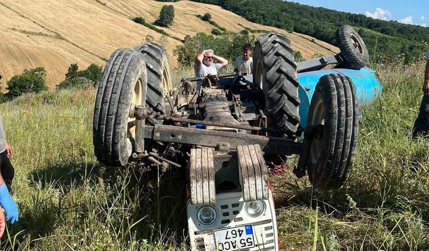 Samsun'da Traktör Kazası: Sürücü Hayatını Kaybetti