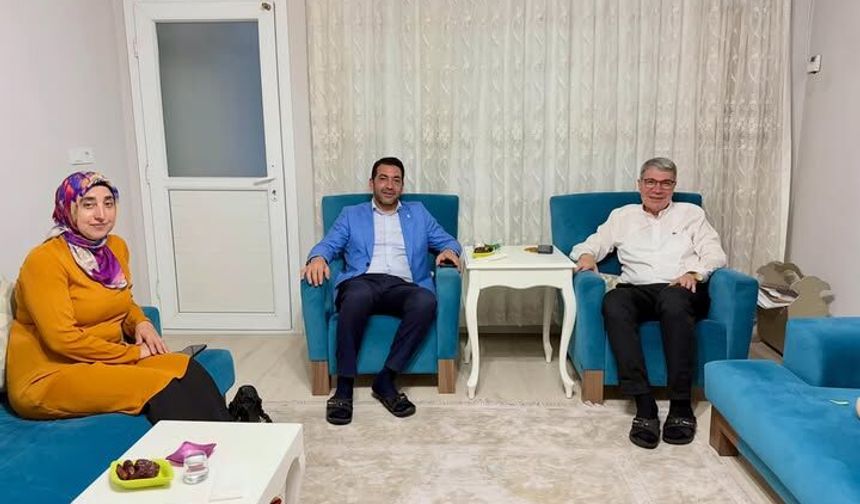 Osmaniye AK Parti Heyetinden Hac Dönüşü Seydi Gülsoy’a Ziyaret