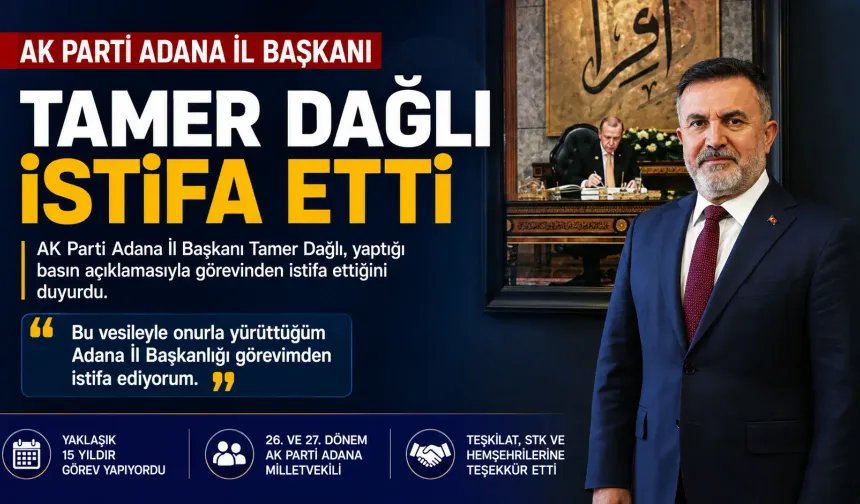 Tamer Dağlı İstifa Etti - Adana