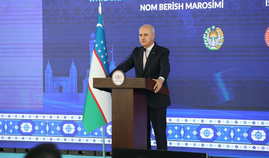 TBMM Başkanı Numan Kurtulmuş, Hatay Özbekistan Mahallesi İsim Verme Töreni'nde konuştu: