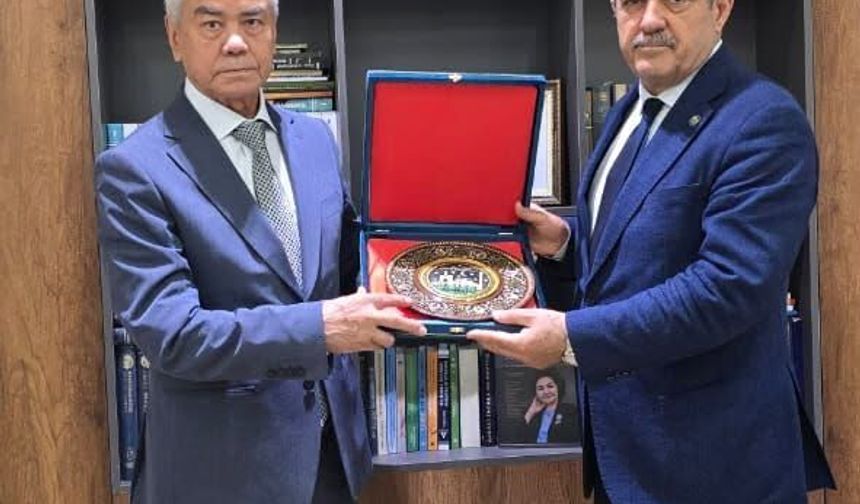 TDGF ile Özbekistan Milli Haber Ajansı Arasında İş Birliği Görüşmesi