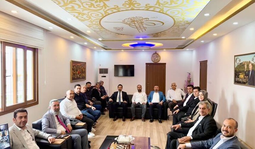 Toprakkale Belediyesi’ne Ak Parti İl Teşkilatından Ziyaret