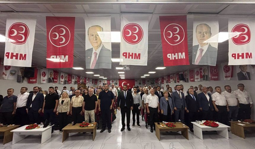 Toprakkale'de MHP İlçe Kongresi Yapıldı